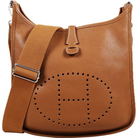 hermes brown purse|brown hermes leather bags.